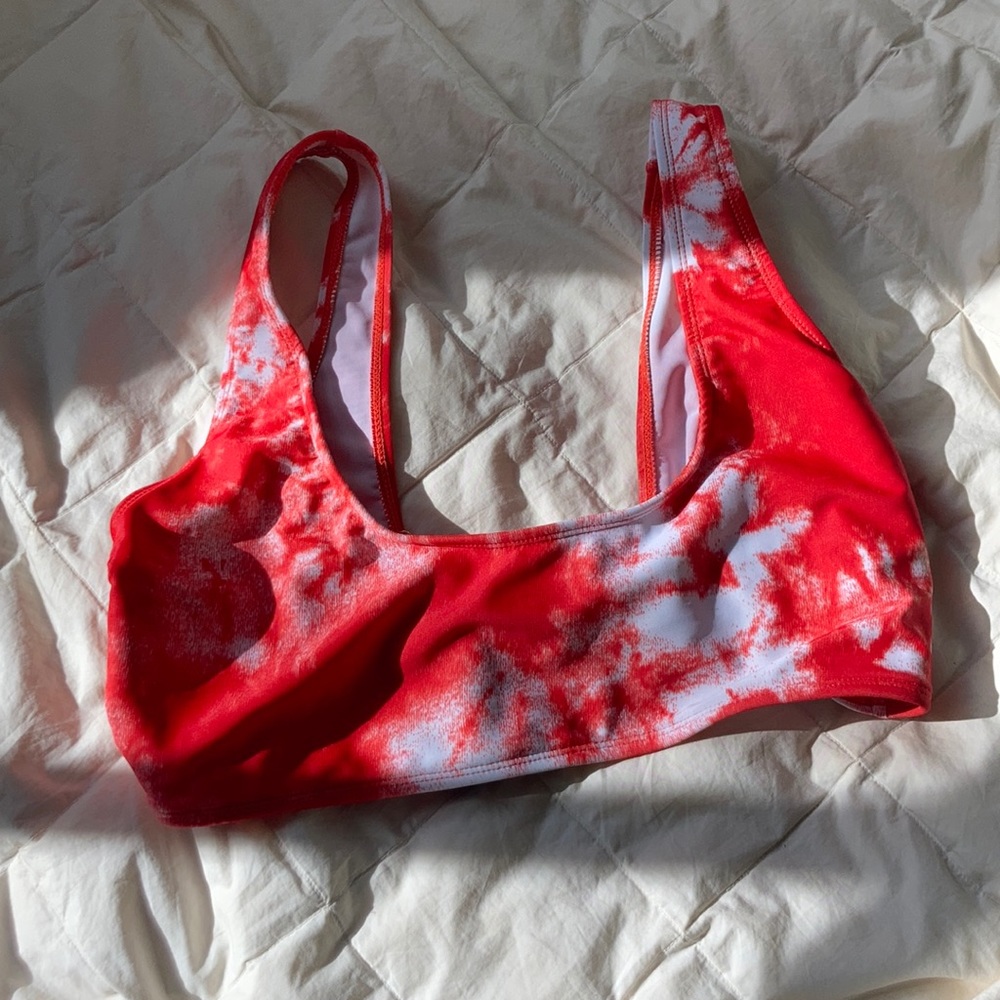 Red white and blue Bikini top